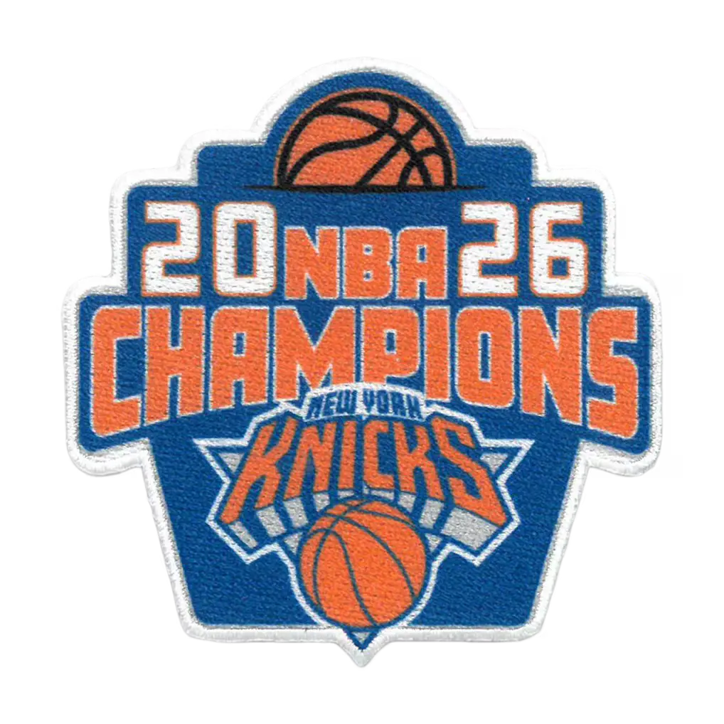 2026 NBA Finals Champions Official Patch New York Knicks (Pre-Order)