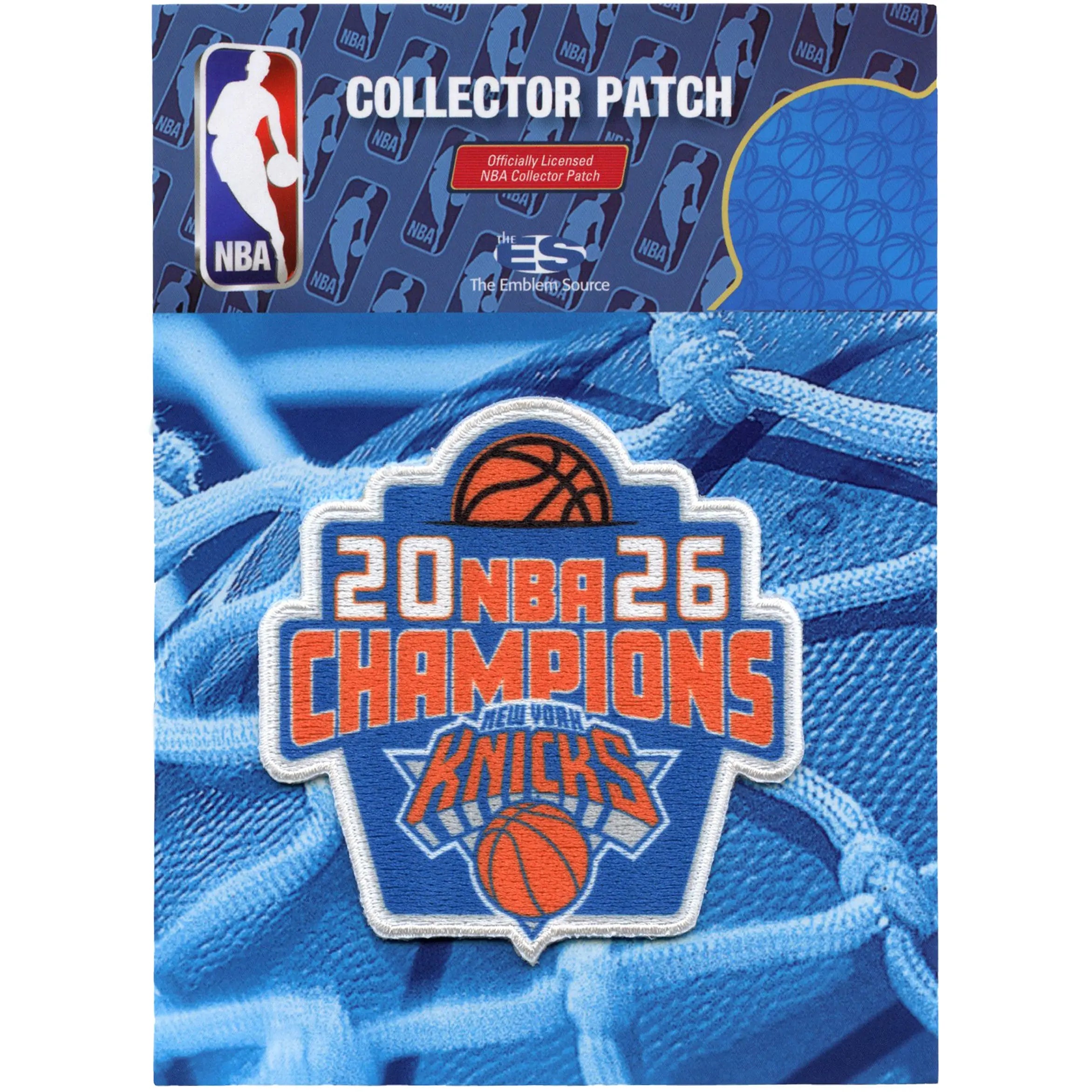 2026 NBA Finals Champions Official Patch New York Knicks (Pre-Order)