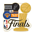 2026 NBA Finals Dueling Pin New York Knicks vs San Antonio Spurs
