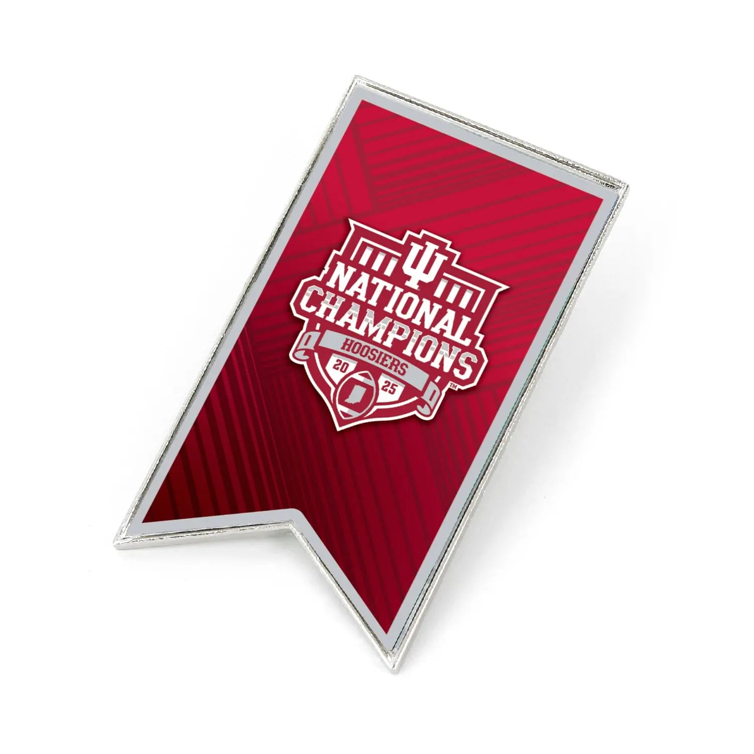 2026 NCAA College National Champions Indiana Hoosiers Banner Pin