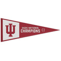2026 NCAA College National Champions Indiana Hoosiers Wool Pennant