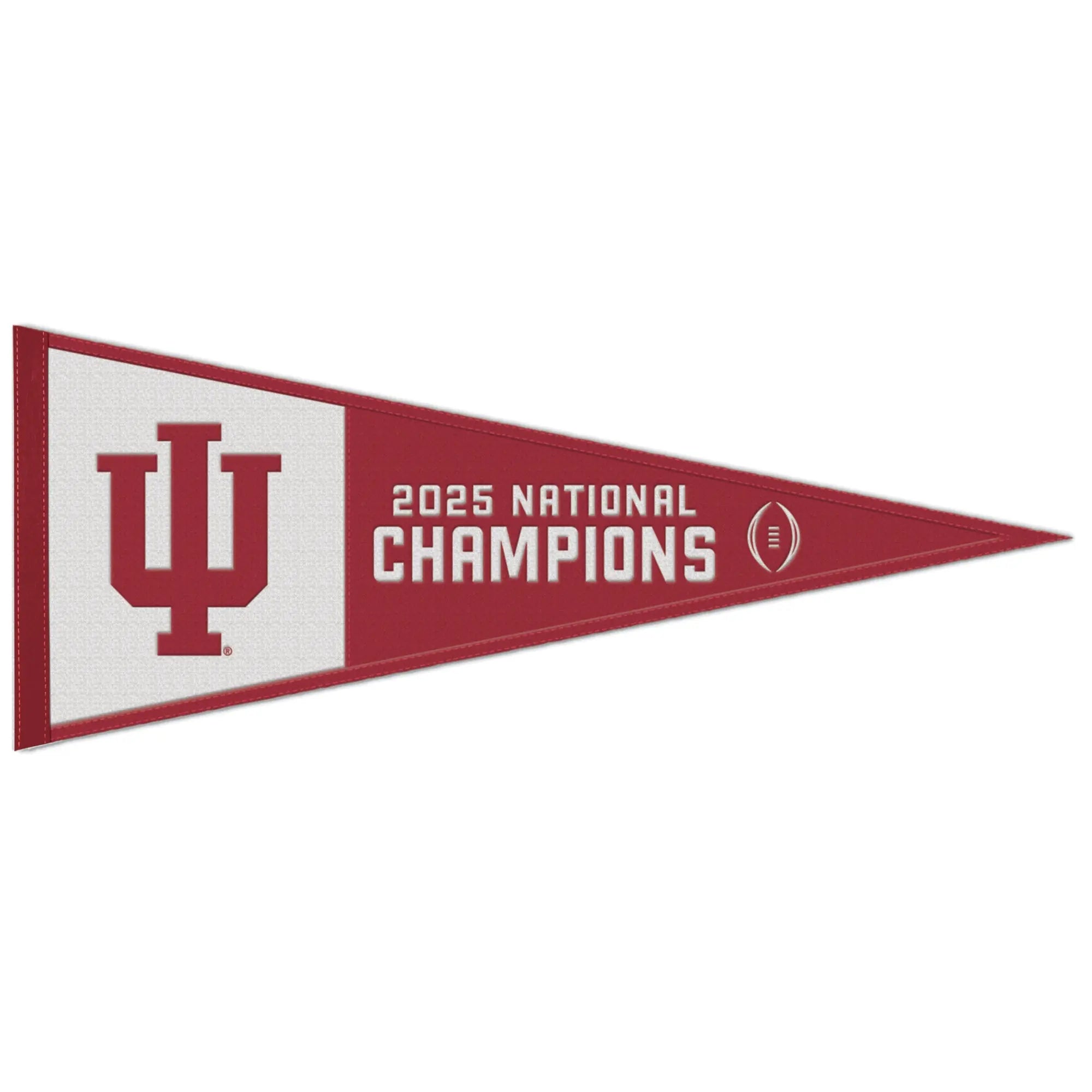 2026 NCAA College National Champions Indiana Hoosiers Wool Pennant