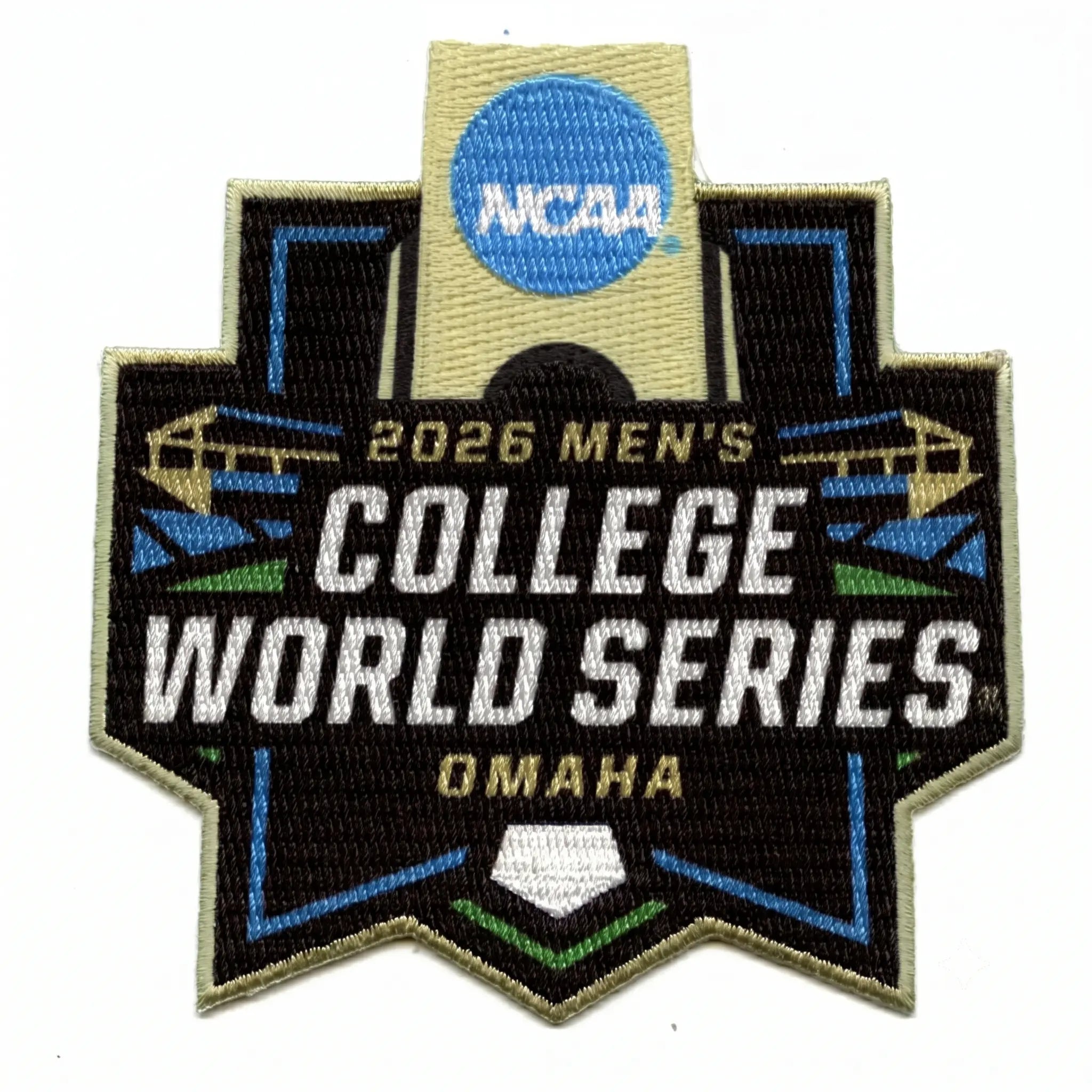2026 NCAA Men's College World Series Omaha Jersey Patch