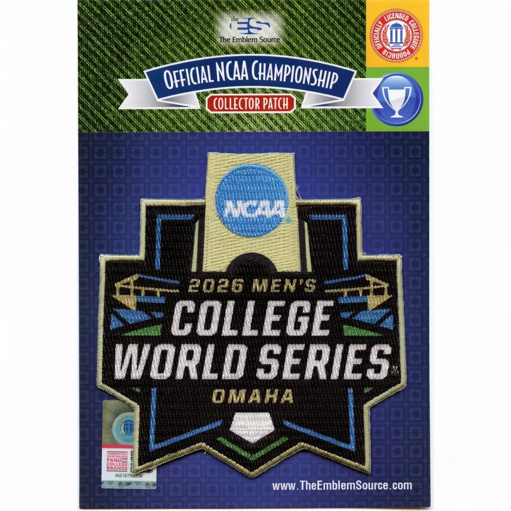 2026 NCAA Men's College World Series Omaha Jersey Patch