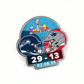 2026 NFL Super Bowl LX 60 Champions Score Pin Seattle Seahawks