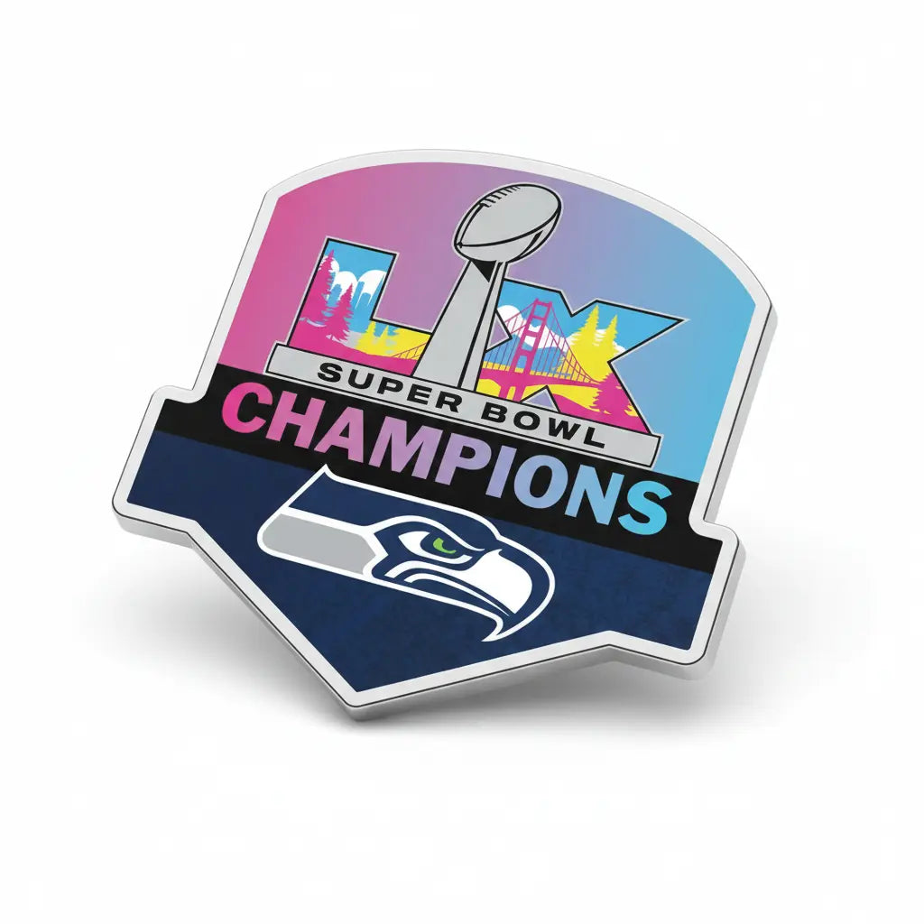 Épinglette de duel NFL Super Bowl LVIII 58 Kansas City Chiefs San Francisco 49ers 2024