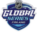 2026 NHL Global Series Jersey Patch Carolina Hurricanes Seattle Kraken Finland
