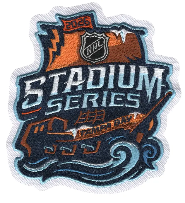 2026 NHL Stadium Series Game Jersey Patch Tampa Bay Lightning Boston Bruins Raymond James Stadium