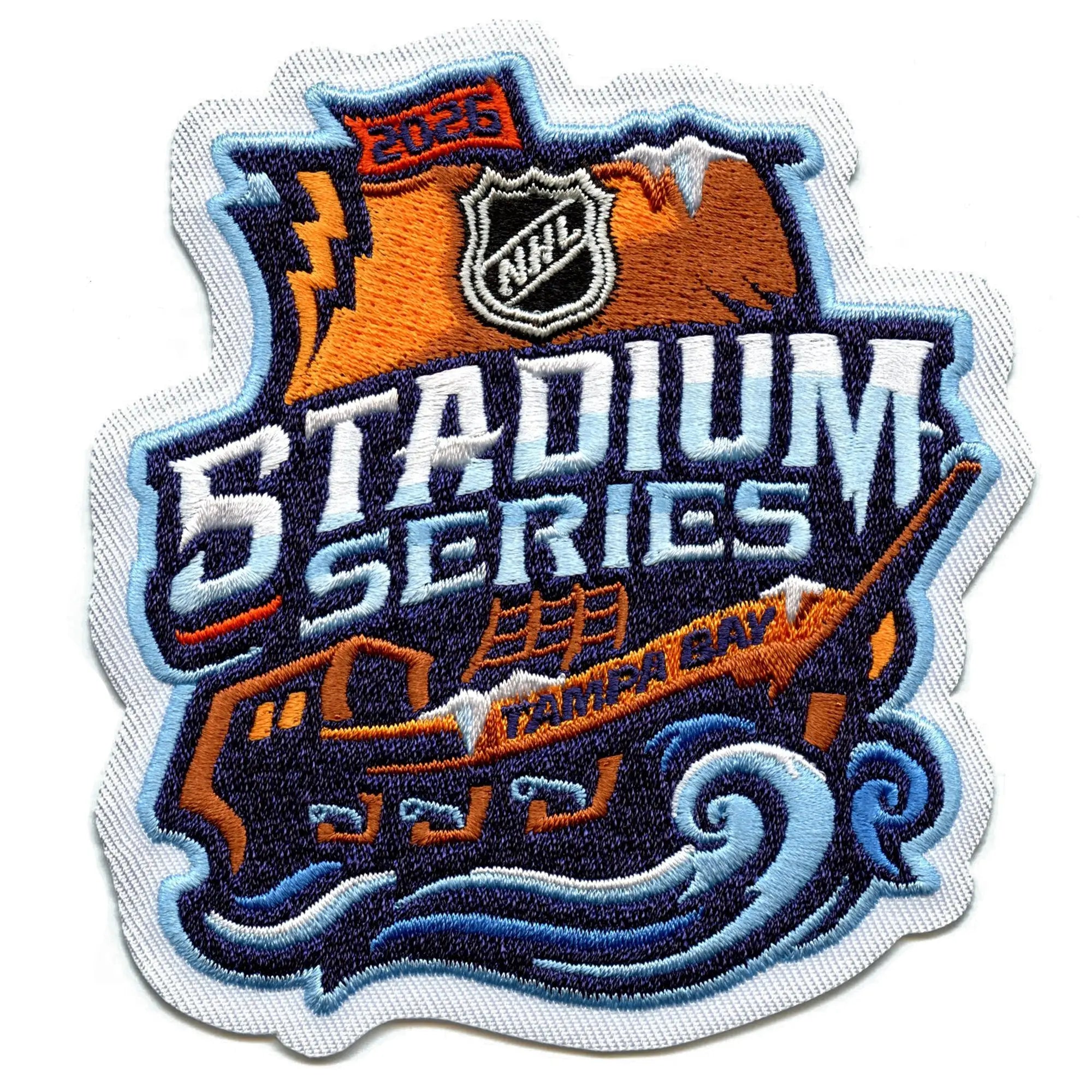 2026 NHL Stadium Series Game Jersey Patch Tampa Bay Lightning Boston Bruins Raymond James Stadium