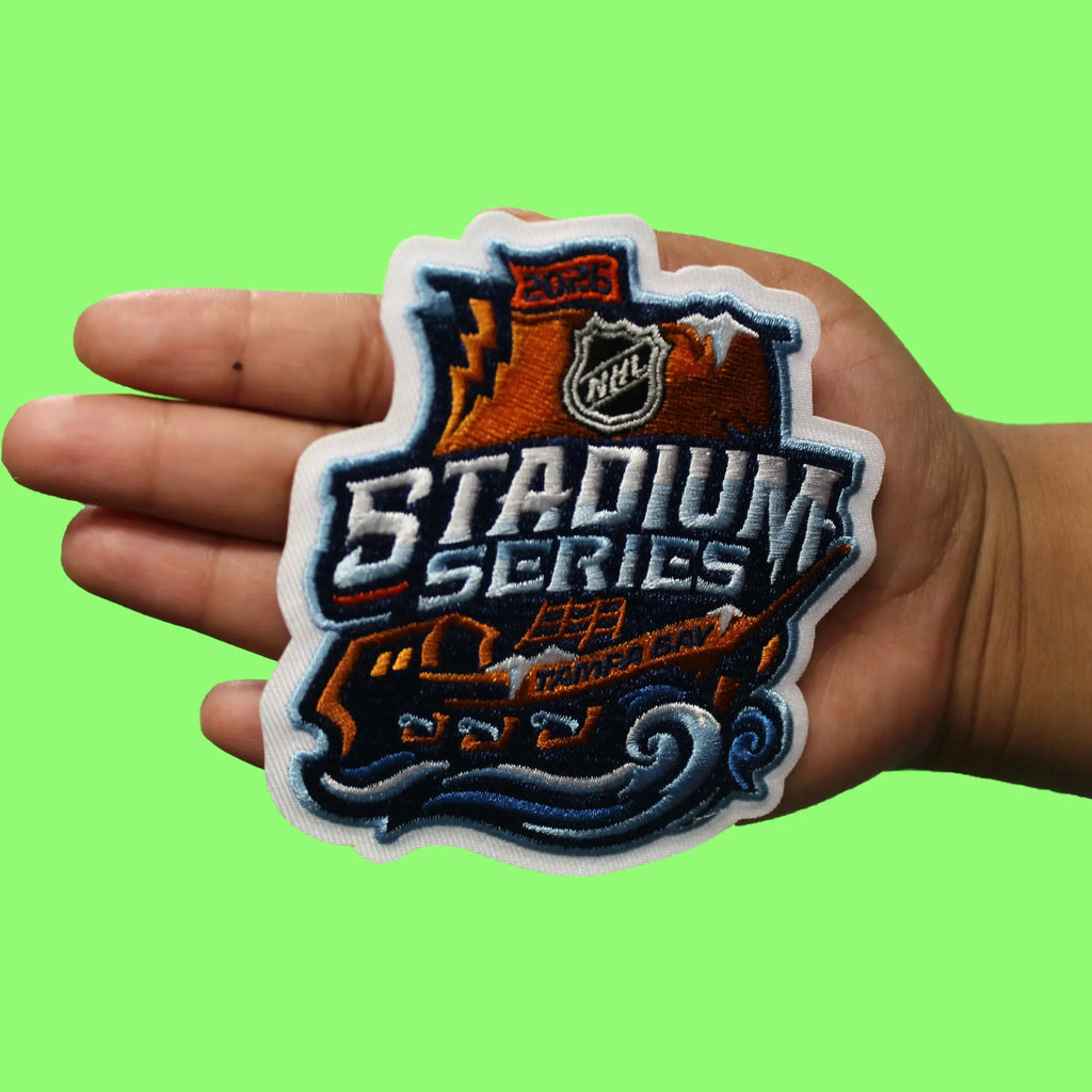 2026 NHL Stadium Series Game Jersey Patch Tampa Bay Lightning Boston Bruins Raymond James Stadium