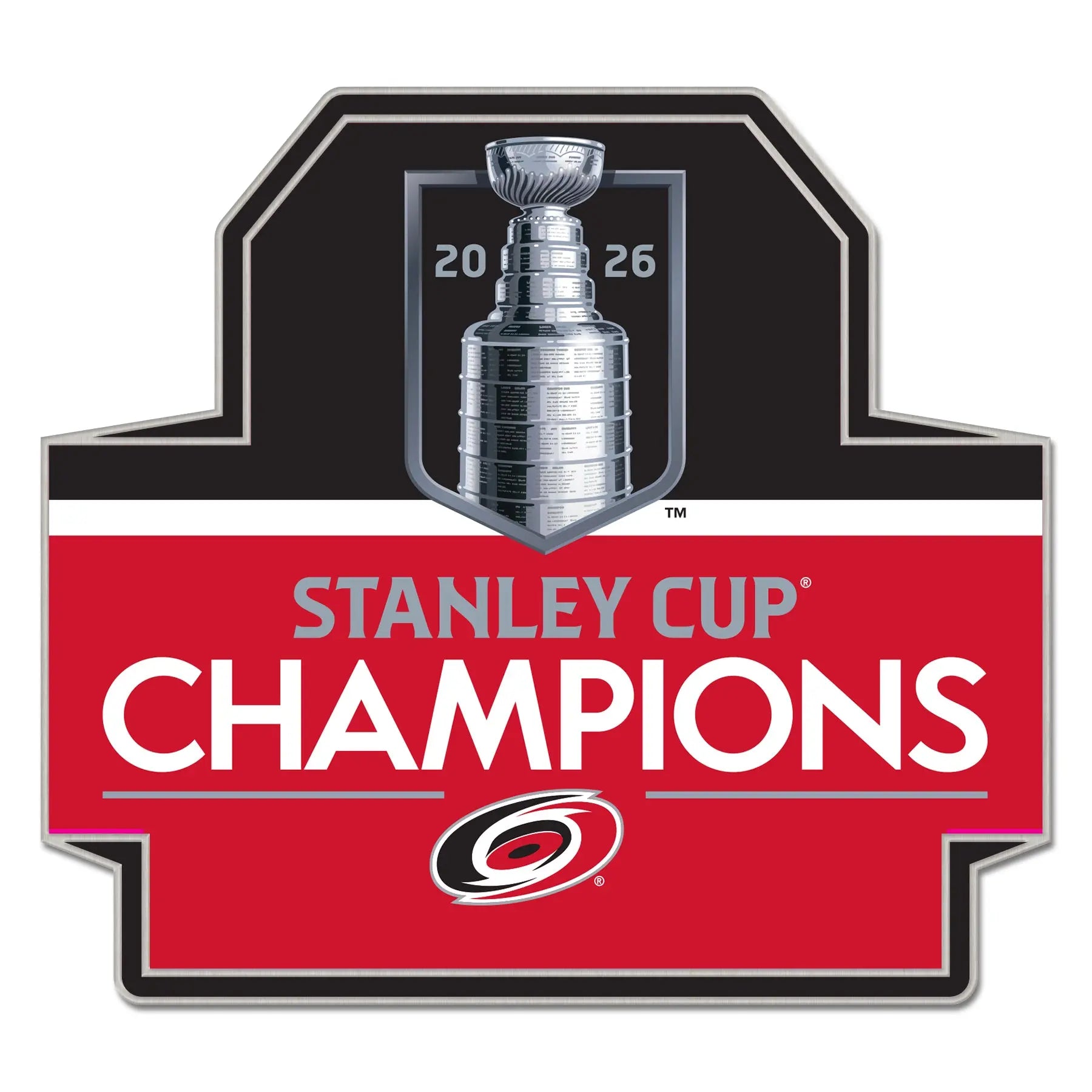 2026 NHL Stanley Cup Final Champions Pin Carolina Hurricanes