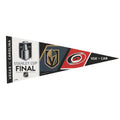 2026 NHL Stanley Cup Final Dueling Premium Pennant Las Vegas Golden Knights Vs Carolina Hurricanes