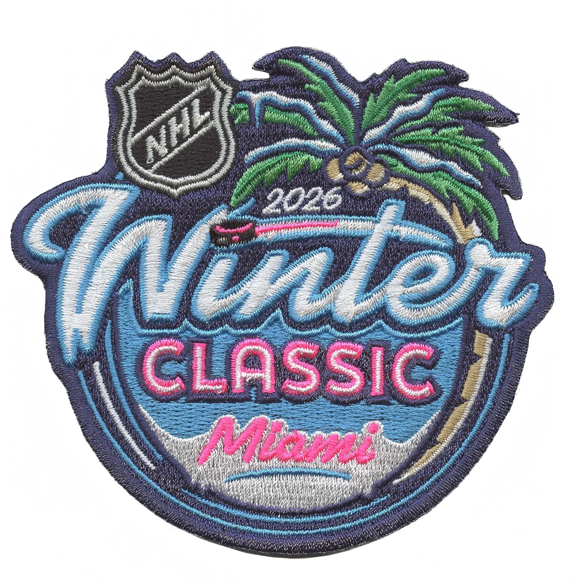 2026 NHL Winter Classic Game Miami Jersey Patch (Florida Panthers vs. New York Rangers)