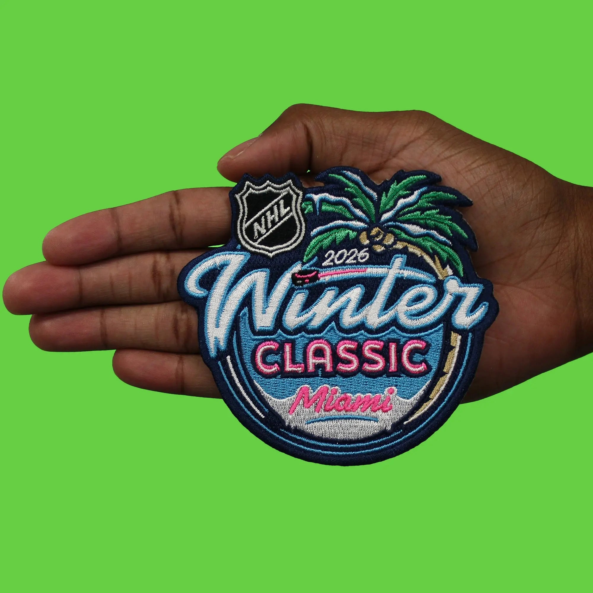 2026 NHL Winter Classic Game Miami Jersey Patch (Florida Panthers vs. New York Rangers)