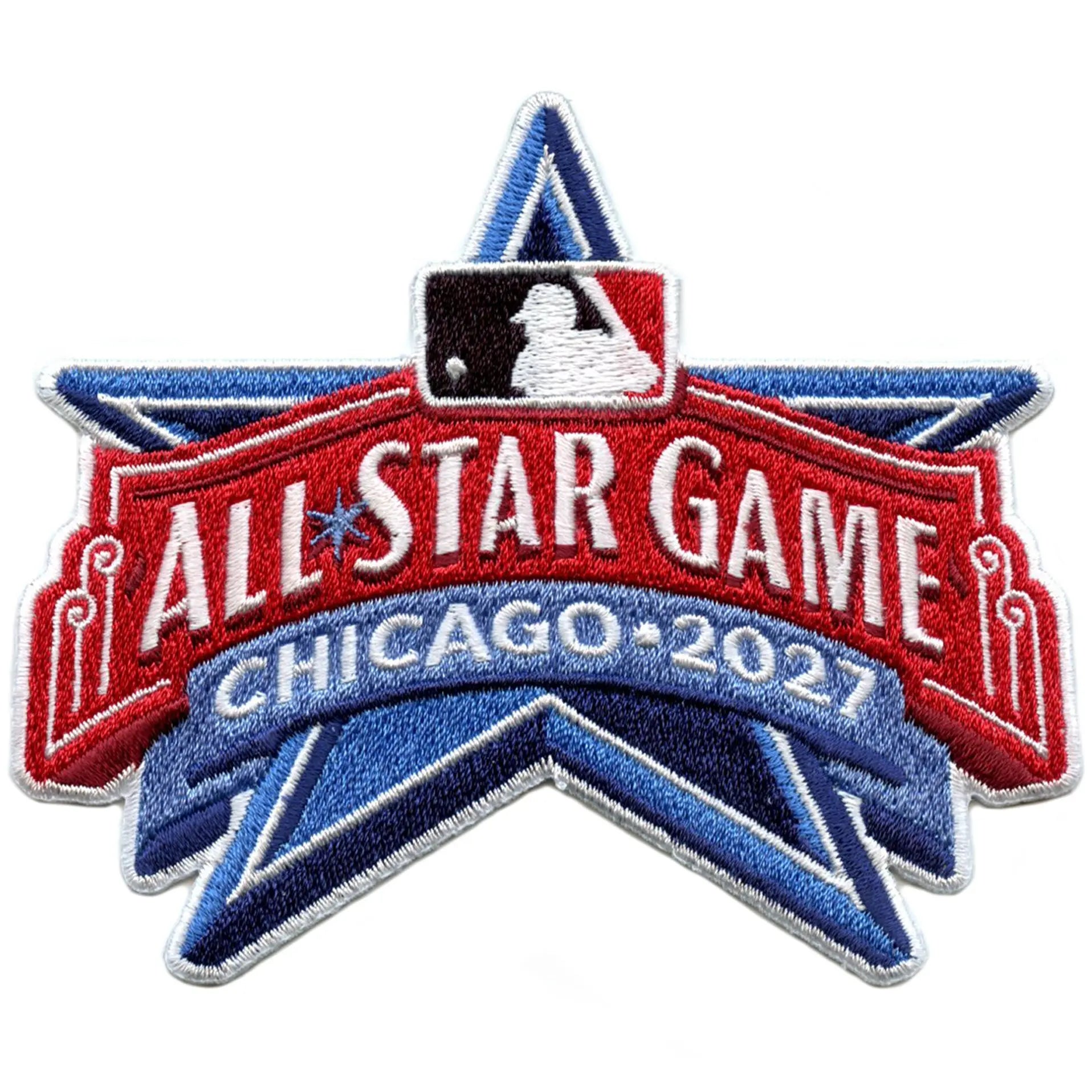 2027 MLB All Star Game Embroidered Jersey Patch Chicago