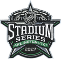 2027 NHL Stadium Series Game Jersey Patch Dallas Stars Arlington