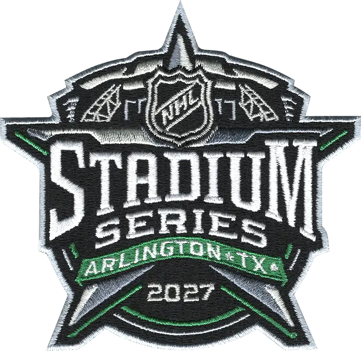 2027 NHL Stadium Series Game Jersey Patch Dallas Stars Arlington