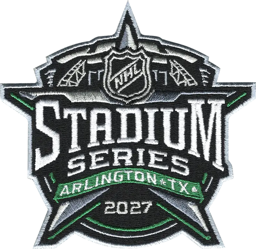 2027 NHL Stadium Series Game Jersey Patch Dallas Stars Arlington