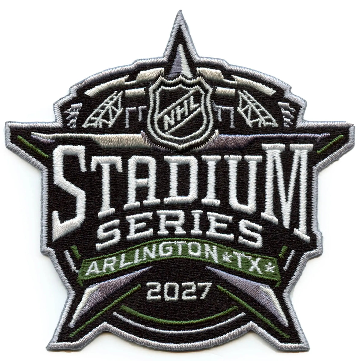 2027 NHL Stadium Series Game Jersey Patch Dallas Stars Arlington