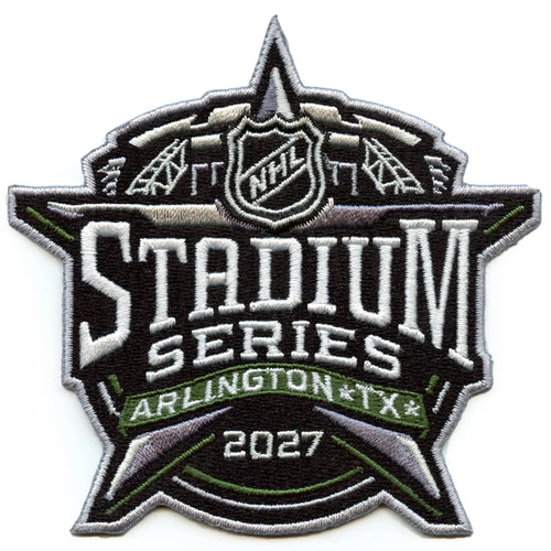 2027 NHL Stadium Series Game Jersey Patch Dallas Stars Arlington