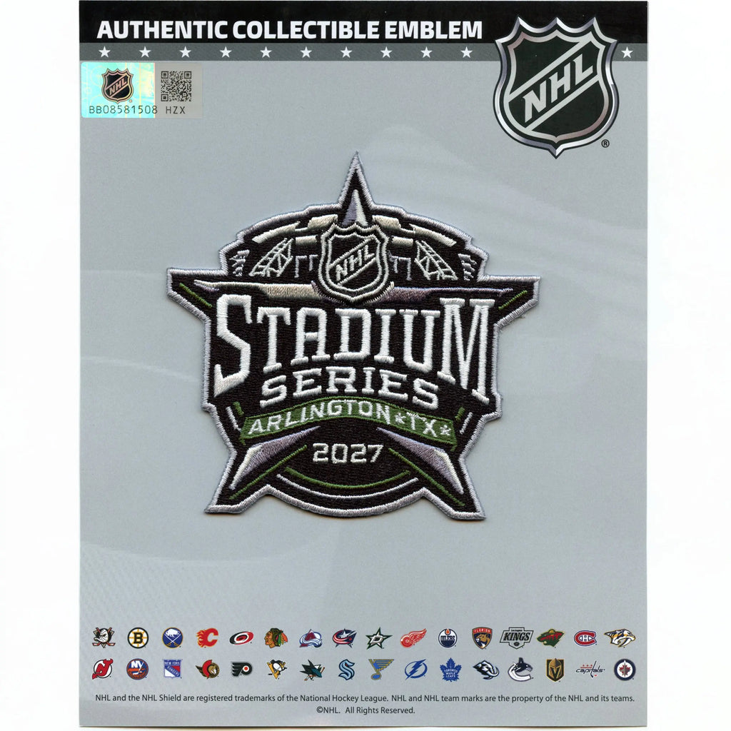2027 NHL Stadium Series Game Jersey Patch Dallas Stars Arlington