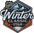 2027 NHL Winter Classic Game Jersey Patch Utah Mammoth Colorado Avalanche