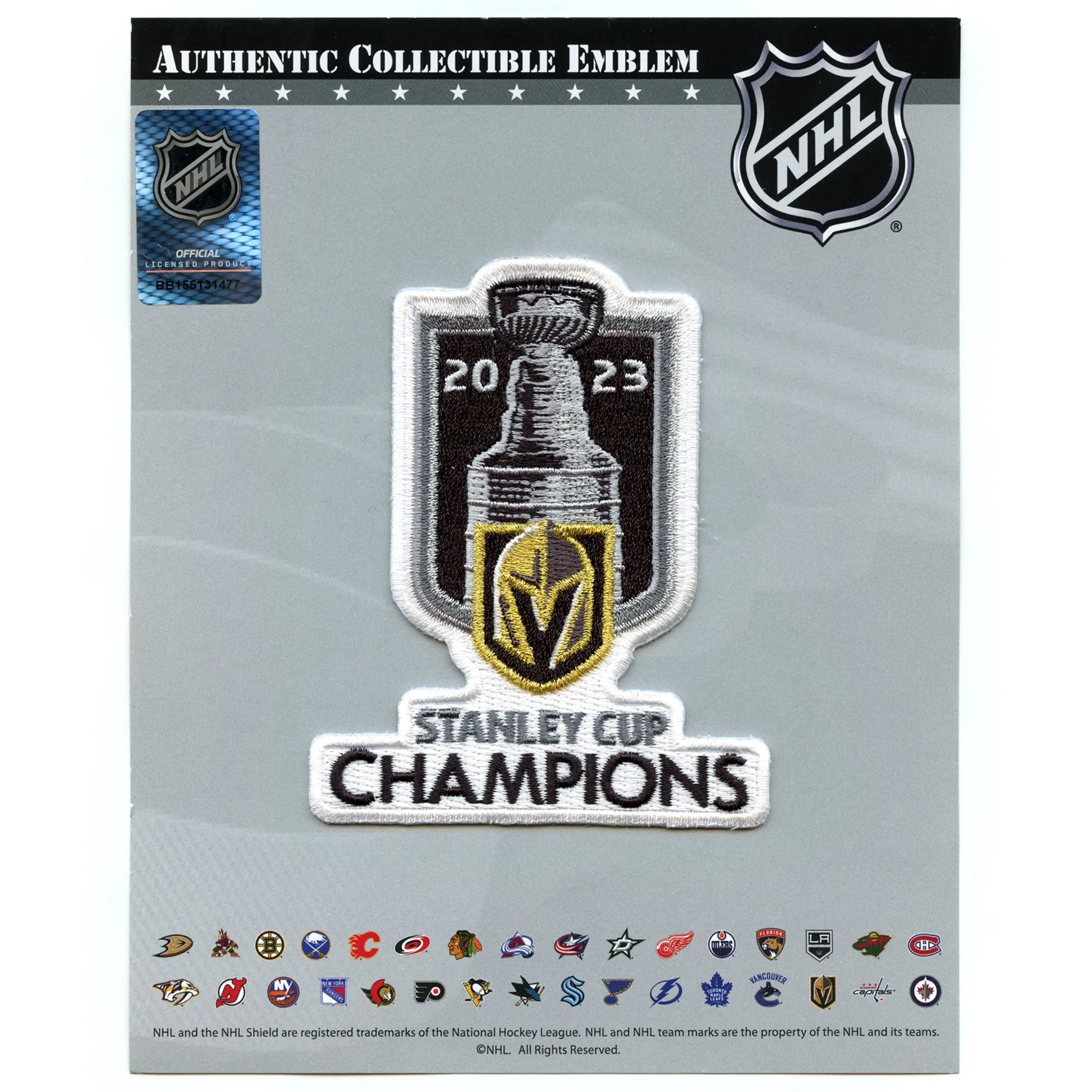 2023 NHL Stanley Cup Final Champions Las Vegas Golden Knights Jersey P
