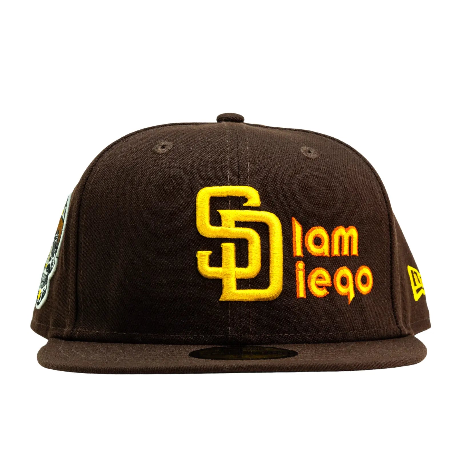 Limited Edition Custom San Diego Padres Hat Slam Diego Sugar Skull Friar Tuck