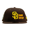 Padres Hat SLAM DIEGO [Corduroy, Vintage] – A5 AESTHETIC LLC