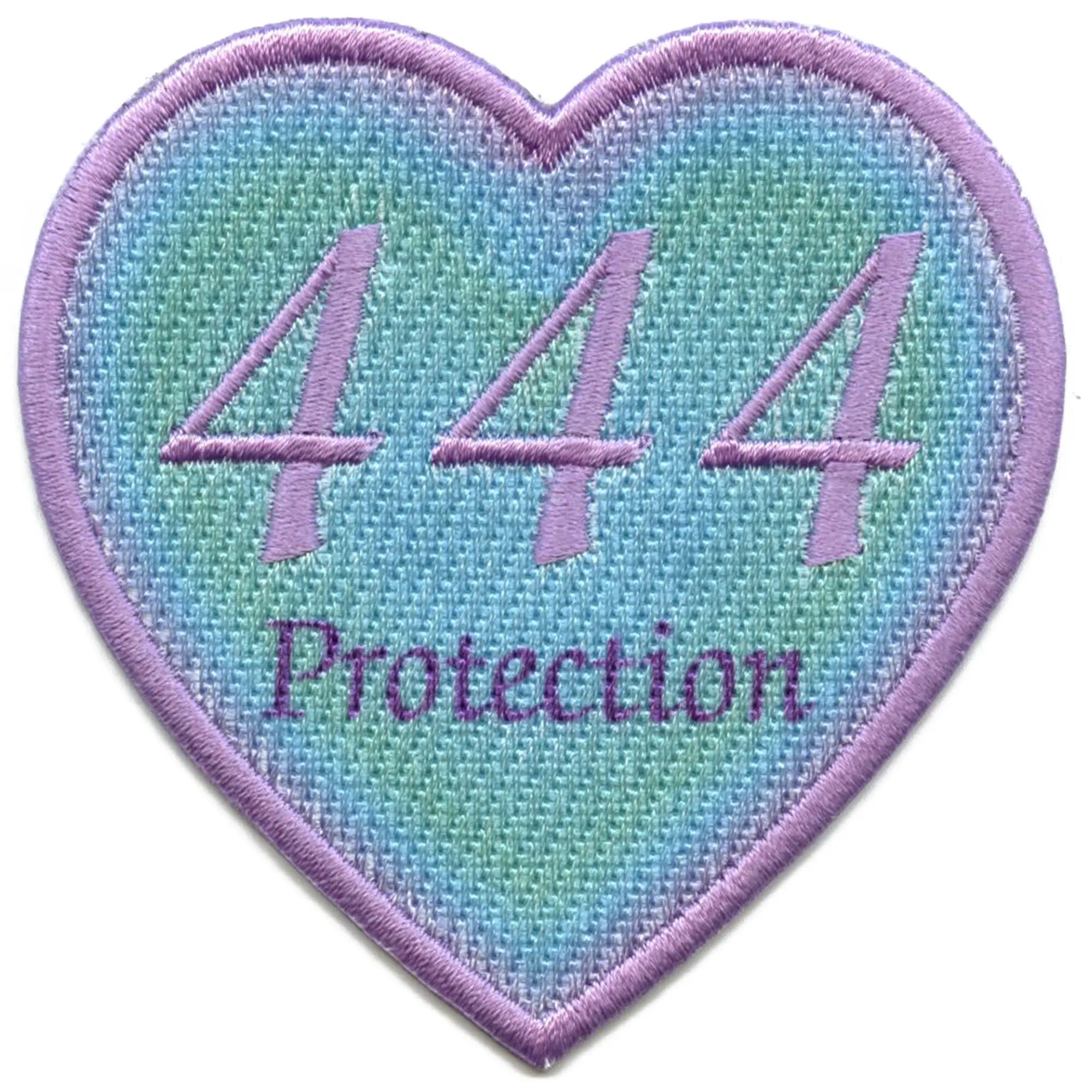 Patch brodé thermocollant avec les nombres angéliques 444 de la mythologie psychique