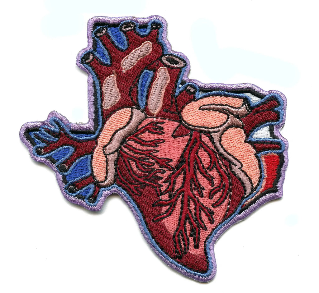 713 Deep in the Heart of Texas Patch Texas Pride Embroidered Iron on