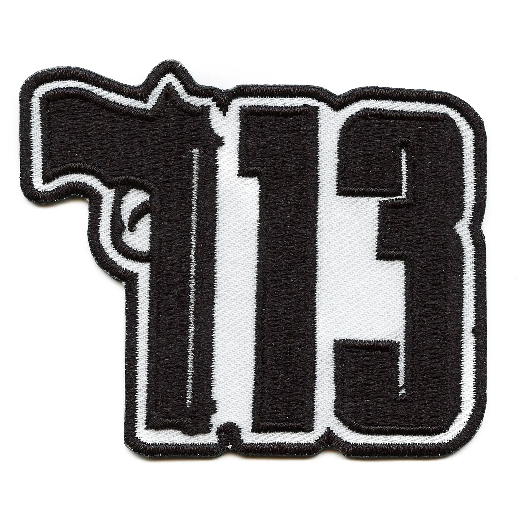 713 Houston Gun Patch City Pride Hand Embroidered Iron on