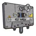 713 Rip Screw Mix Tape Patch Music Hip-Hop Screwed Up Embroidered Iron on