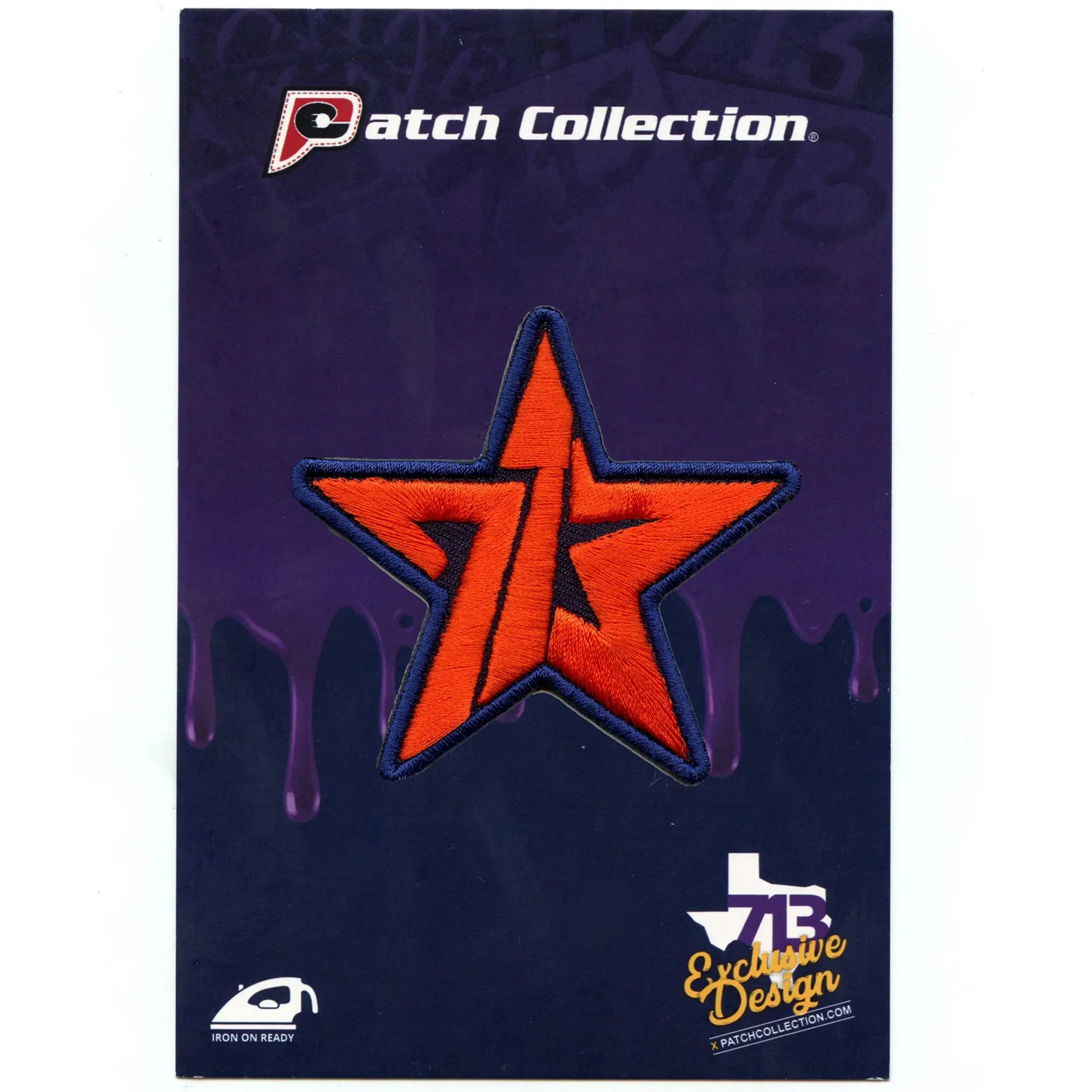 Sam Houston Bearkats Vintage Embroidered Iron-On Patch – 3" X 3" College Souvenir