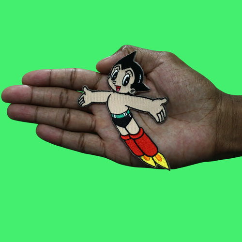 A Classic Pose Patch Astro Boy Movie Embroidered Iron On