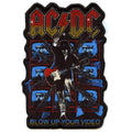 ACDC Blow Up Your Video Patch Classic Rock Band Sublimated Embroidered Iron On
