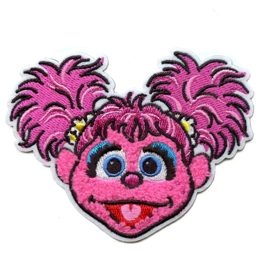 Abby Cadabby Portrait Patch 123 Sesame Street Chenille Embroidered Iron-On