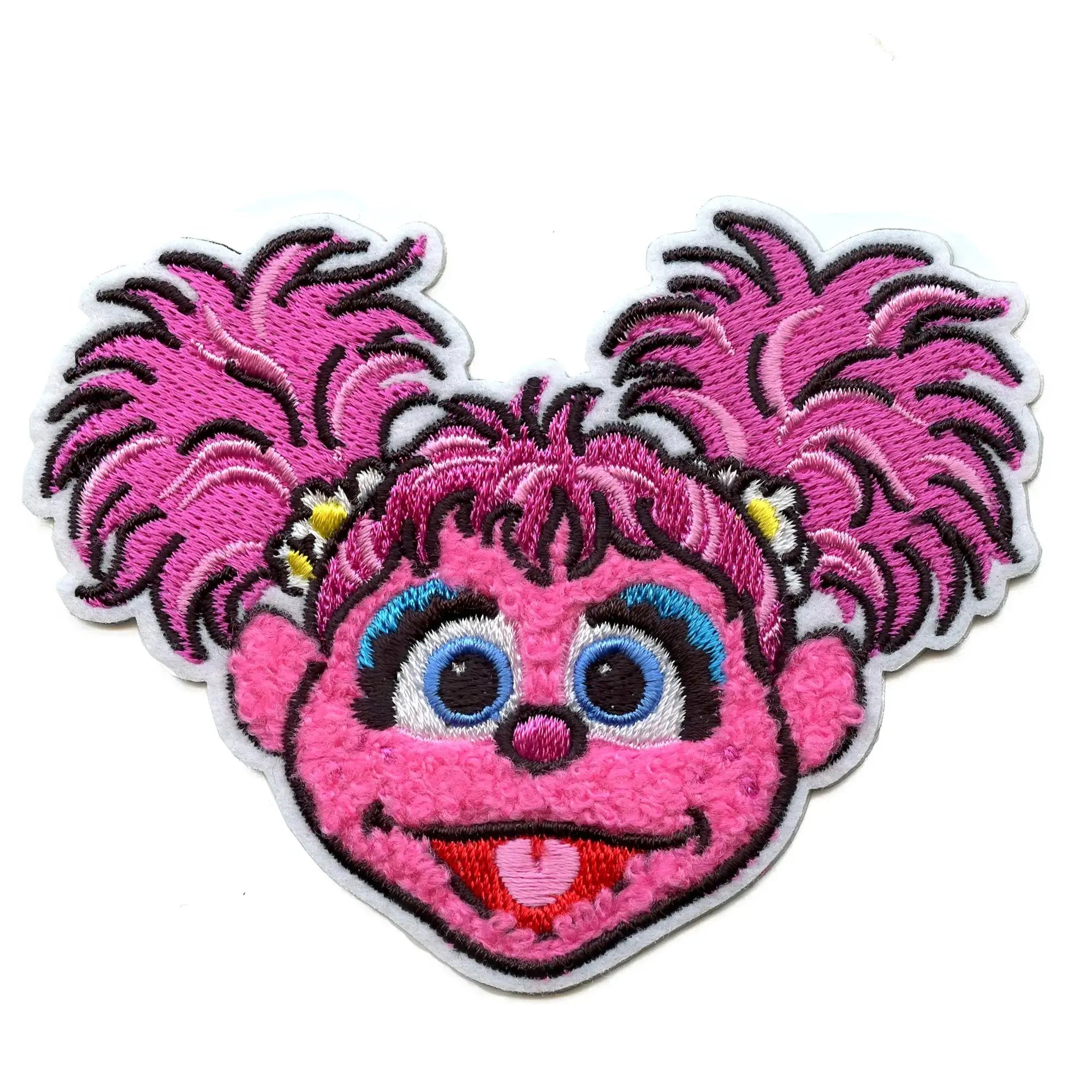 Abby Cadabby Portrait Patch 123 Sesame Street Chenille Embroidered Iron-On