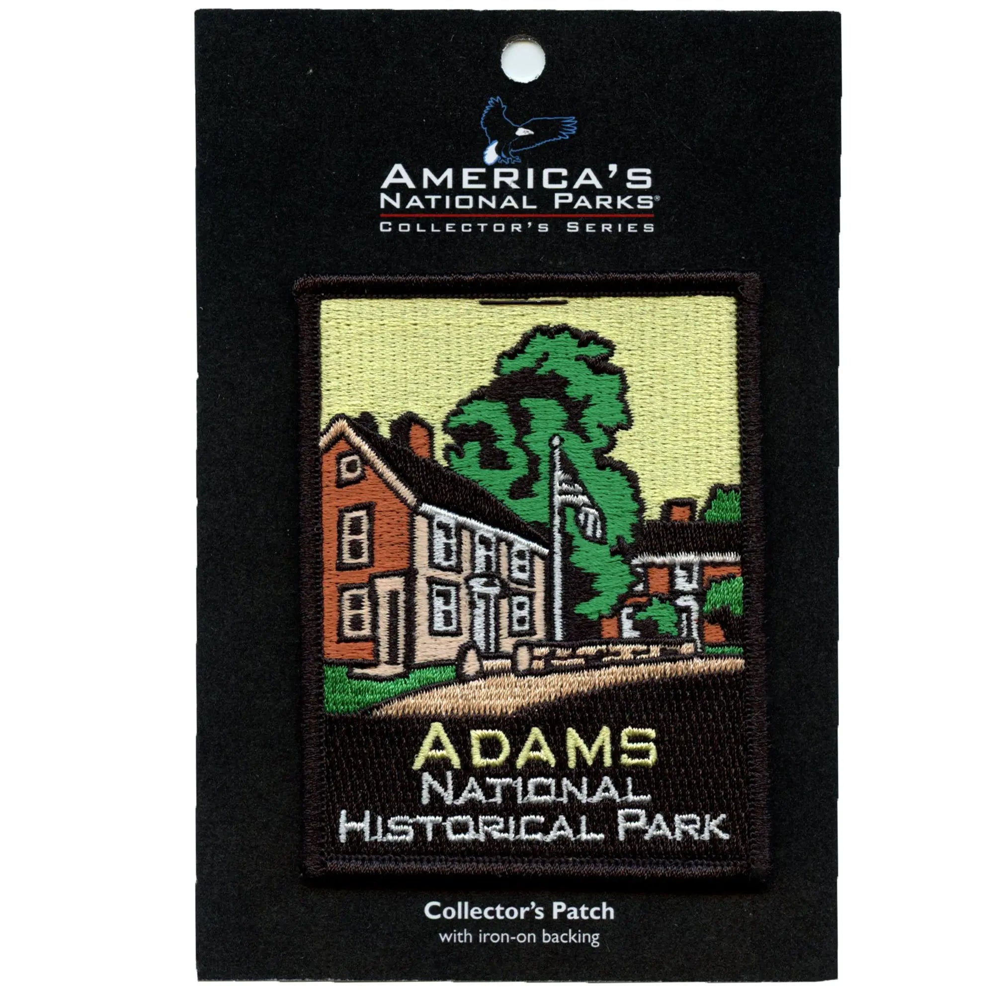 Patch brodé à repasser Adams National Historical Park Massachusetts Travel