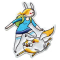 Adventure Time Fionna & Cake Patch Animated Cartoon Series Iron On