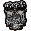 Aerosmith Permanent Vacation Patch Rock Band 1987 Album Embroidered Iron On