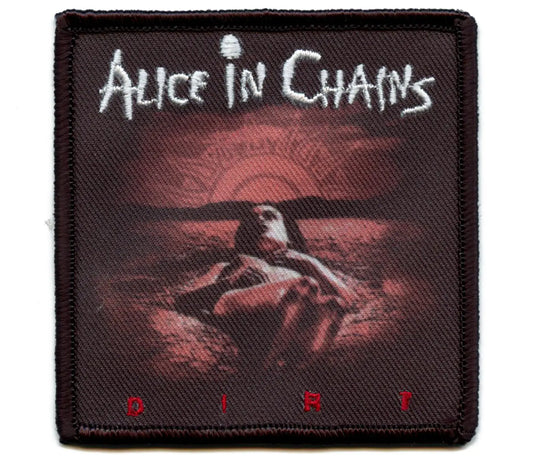 Alice In Chains Patch Alternative Rock Band Embroidered Iron on