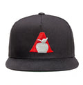 Alief Houston Hood Black 5 Panel Snapback Cap