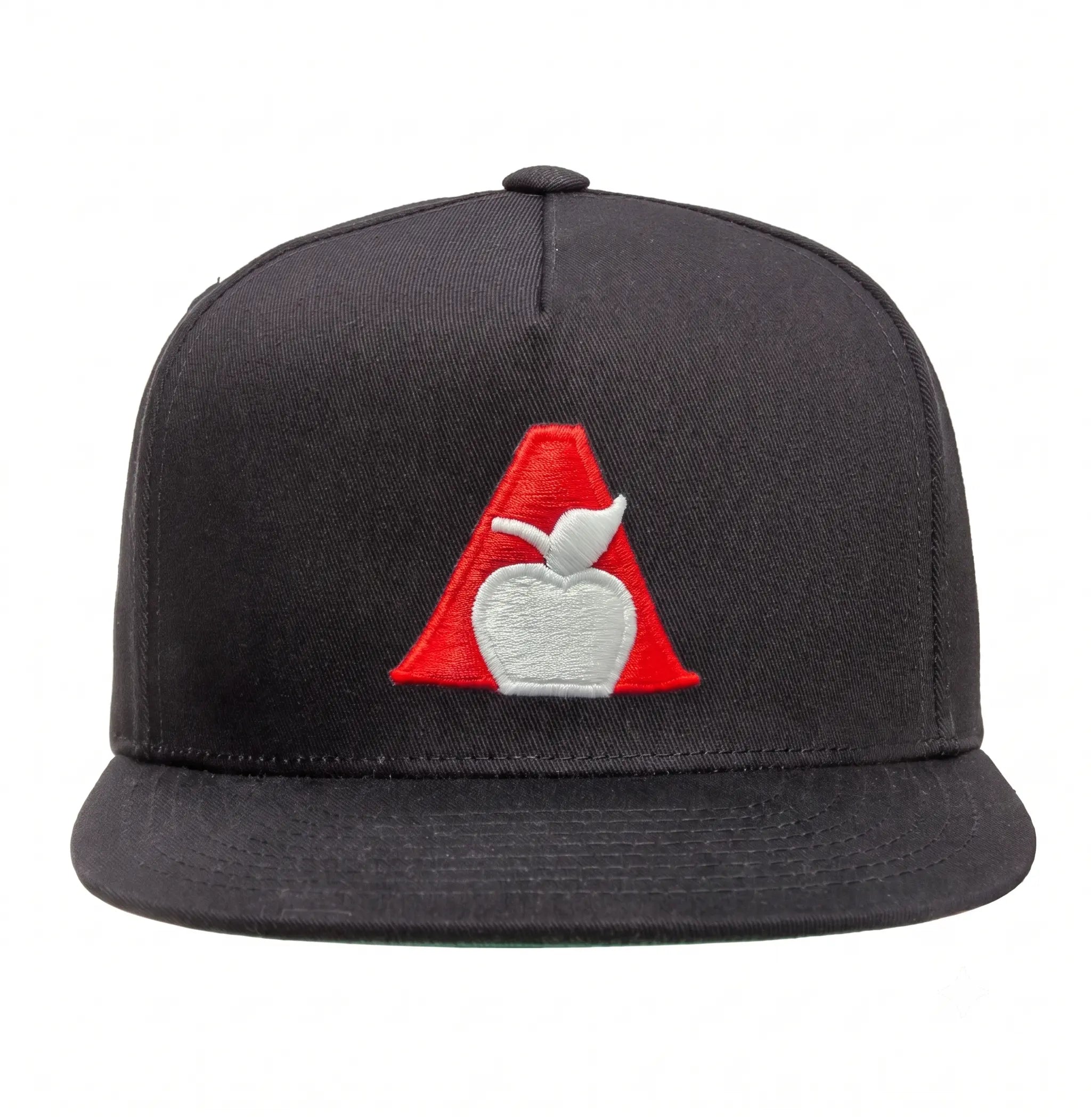 Alief Houston Hood Black 5 Panel Snapback Cap