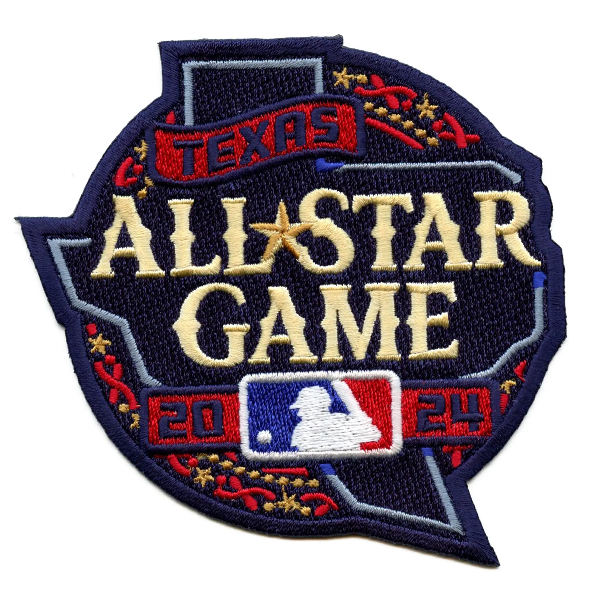 2024 MLB All Star Game Embroidered Jersey Patch Texas