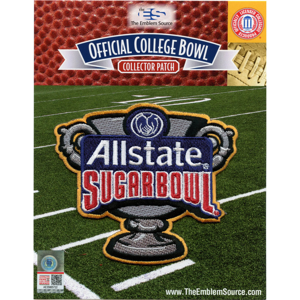 Allstate Sugar Bowl Game Jersey Patch Notre Dame Georgia Bulldogs