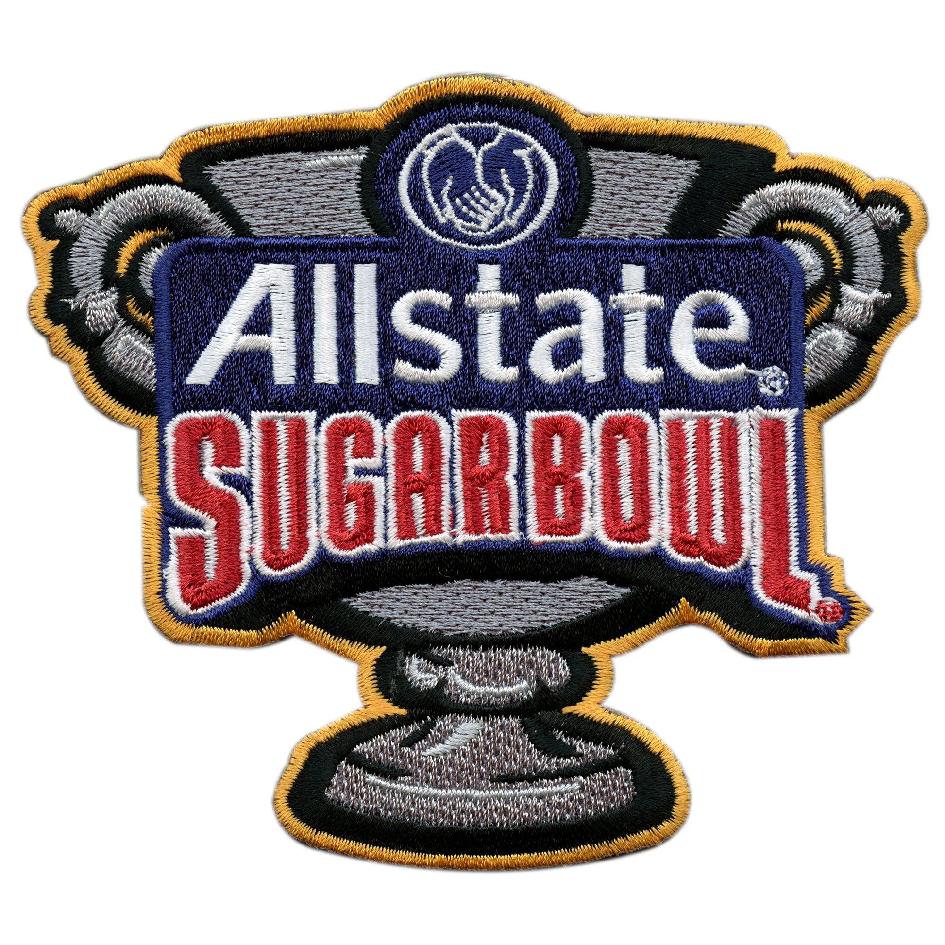 Allstate Sugar Bowl Game Jersey Patch Notre Dame Georgia Bulldogs 2025