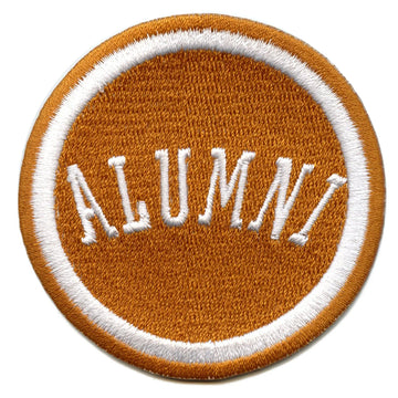 Alumni College Student Patch Austin Texas University Graduate Embroidered Iron On