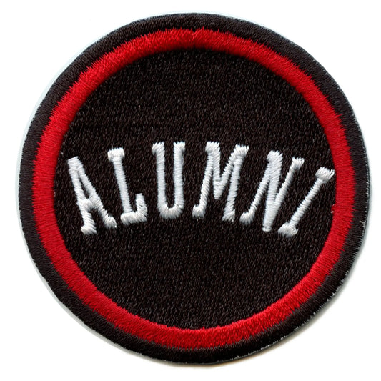 Alumni College Student Patch Lubbock Texas University Graduate Embroidered Iron On