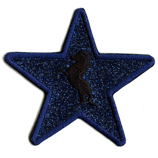 Horse Country Star Tour Patch Queen B Music Glitter Applique Iron On